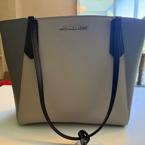 Two Toned Grey MK Bag